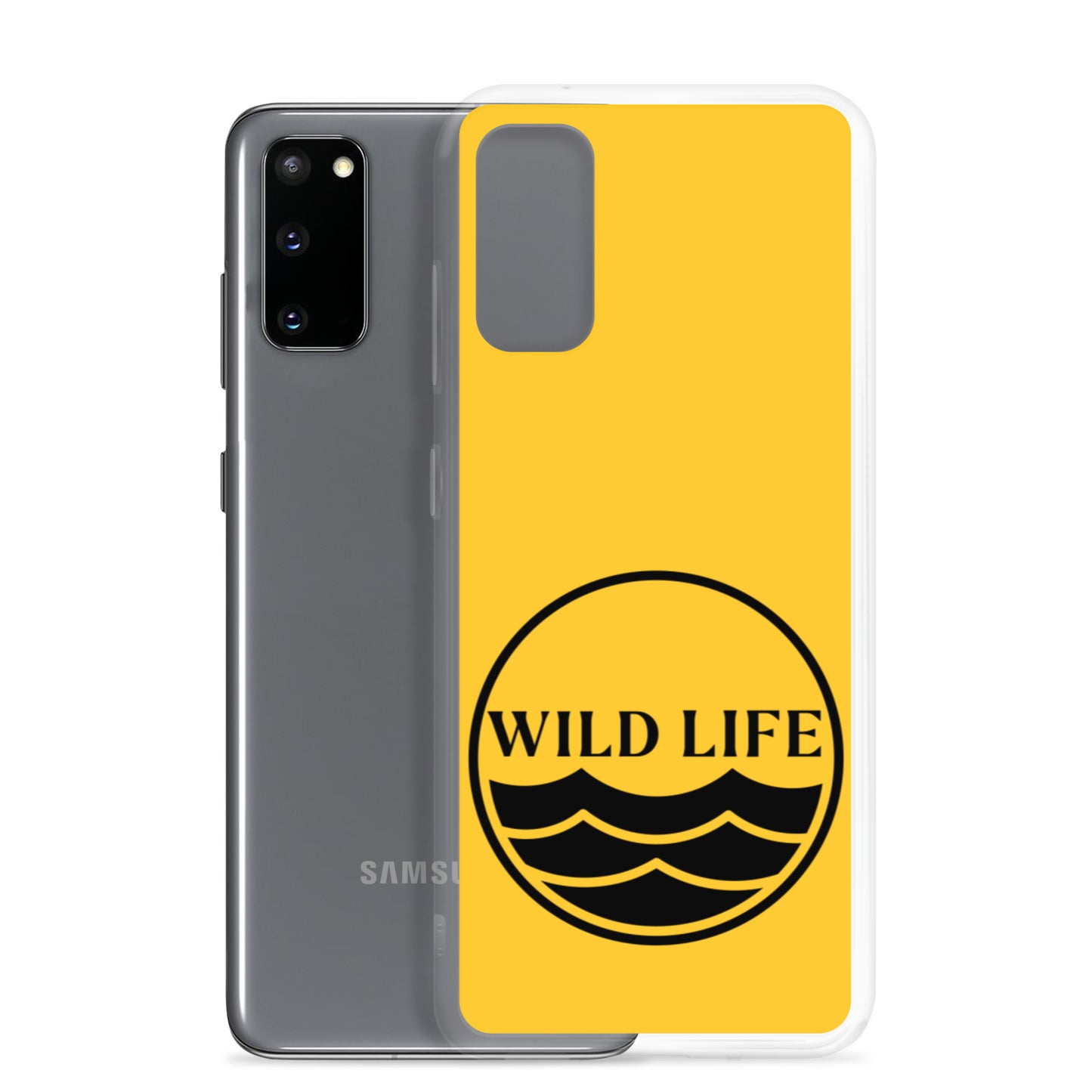 WILD LIFE Samsung Case - Yellow