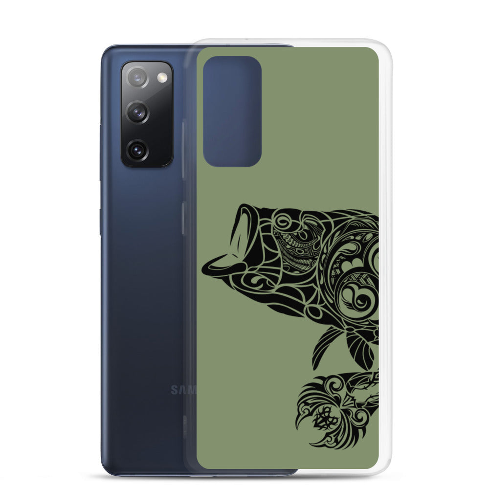 Samsung Case - Largemouth Bass - Camo Green - Tribewear Outdoors