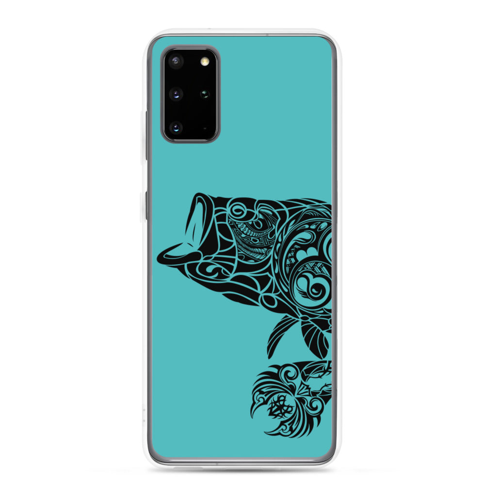 Samsung Case - Largemouth Bass - Teal - Tribewear Outdoors