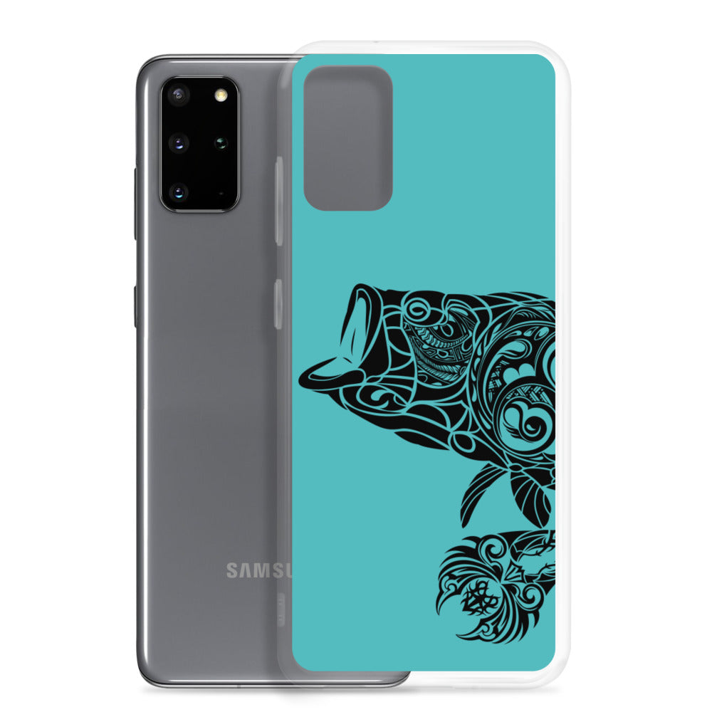 Samsung Case - Largemouth Bass - Teal - Tribewear Outdoors