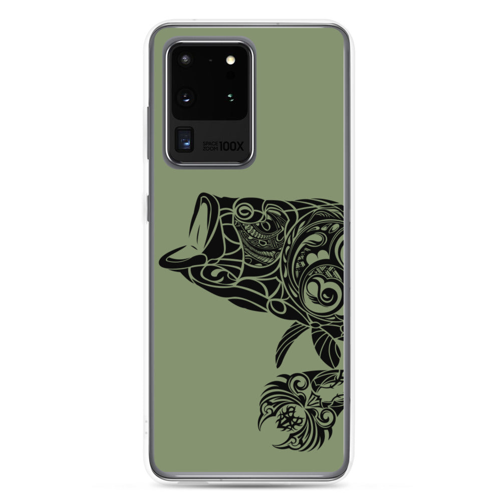 Samsung Case - Largemouth Bass - Camo Green - Tribewear Outdoors