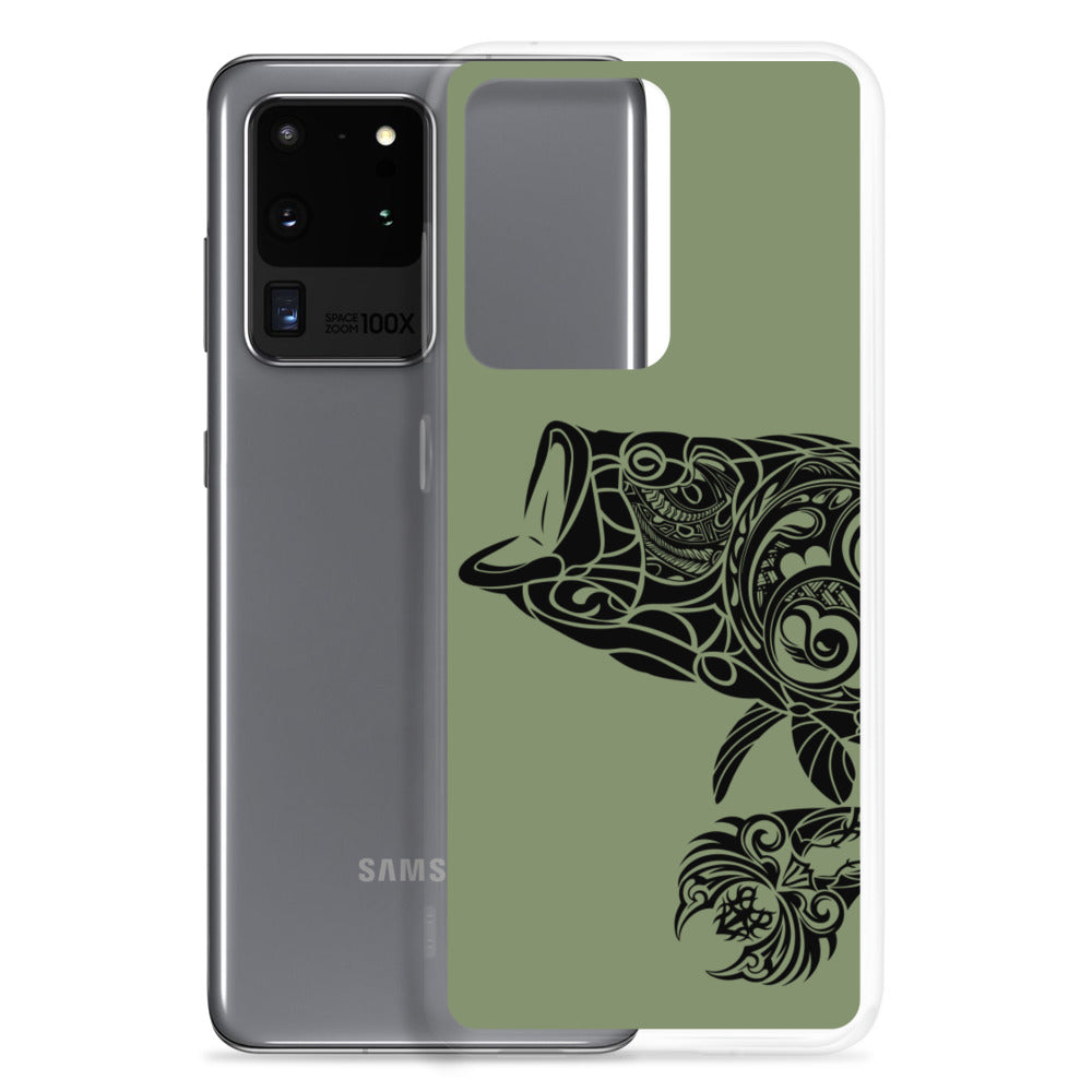Samsung Case - Largemouth Bass - Camo Green - Tribewear Outdoors