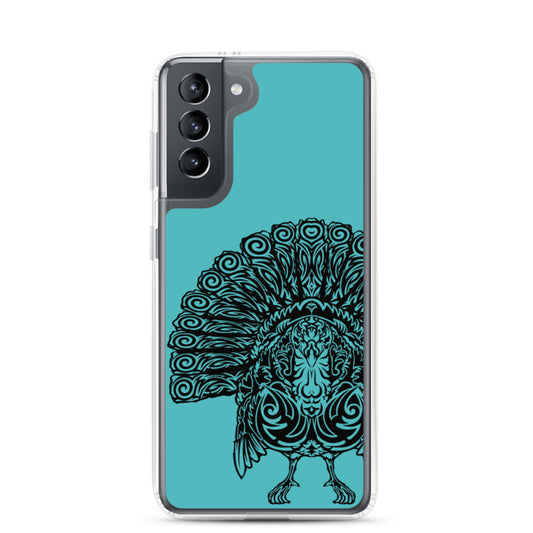 Samsung Case - Wild Turkey - Teal - Tribewear Outdoors