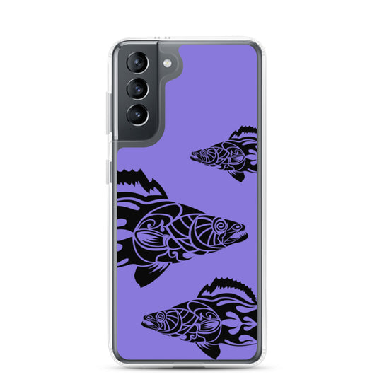 Samsung Case - Walleye - Purple - Tribewear Outdoors