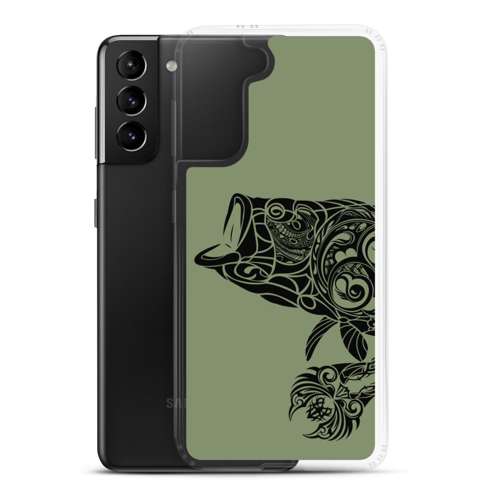 Samsung Case - Largemouth Bass - Camo Green - Tribewear Outdoors