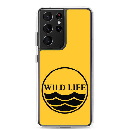 WILD LIFE Samsung Case - Yellow
