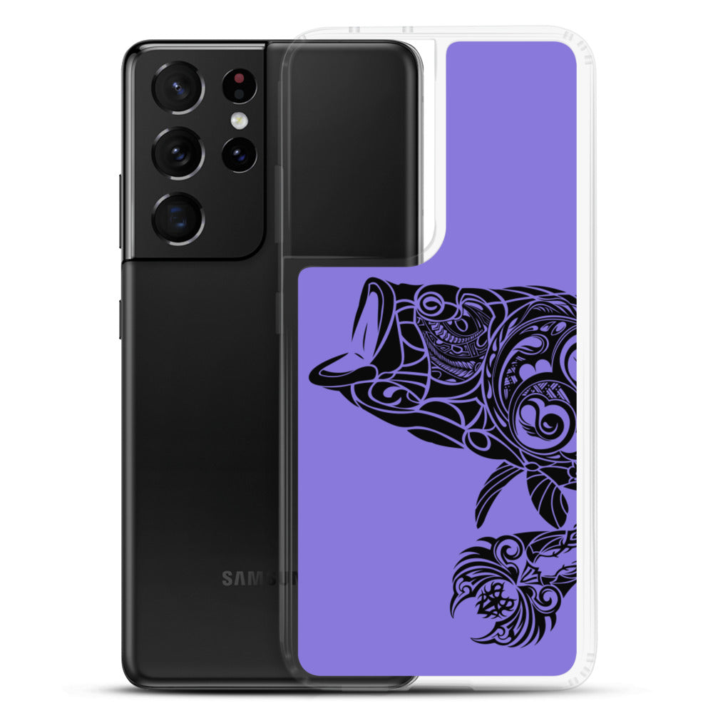 Samsung Case - Largemouth Bass - Purple - Tribewear Outdoors
