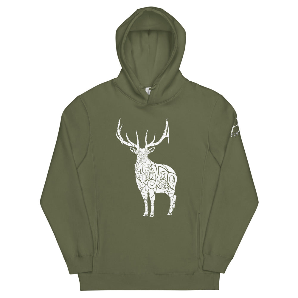 Women's Hoodie - Elk