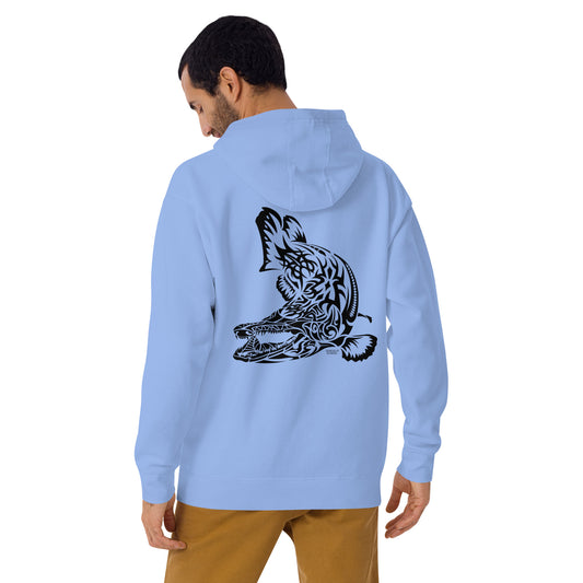 WILD LIFE Alligator Gar Premium Hoodie