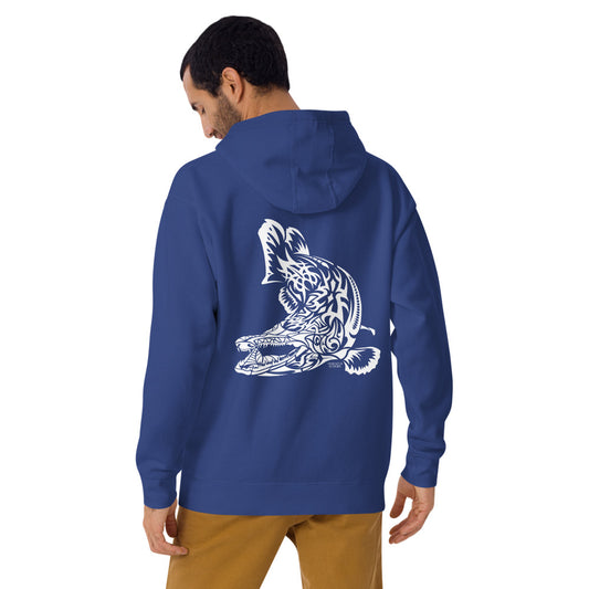 WILD LIFE Alligator Gar Premium Hoodie