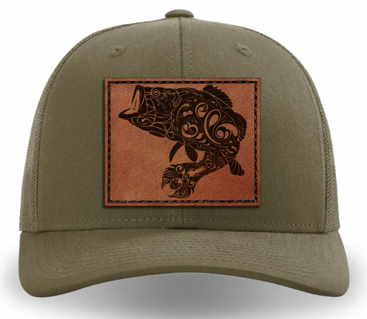 Leather Patch Hat - Largemouth