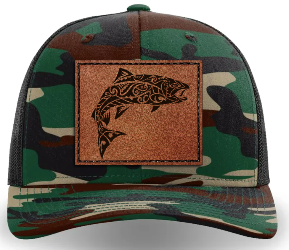 Trout Leather Patch Hat – Byward Outfitters