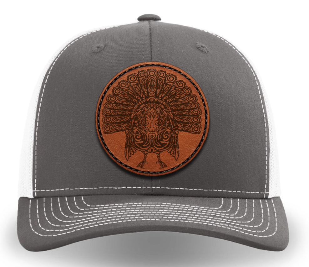 Leather Patch Hat - Wild Turkey – Tribewear Outdoors