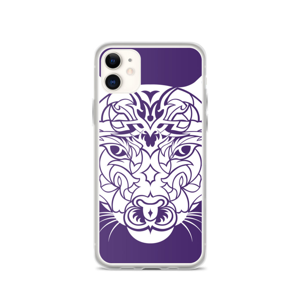 iPhone Case - Mountain Lion - Purple