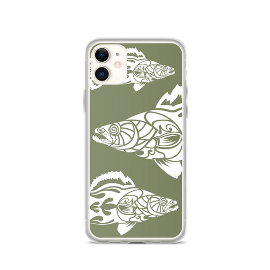 iPhone Case - Walleye - Forest Green