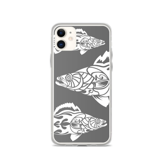 iPhone Case- Walleye - Grey