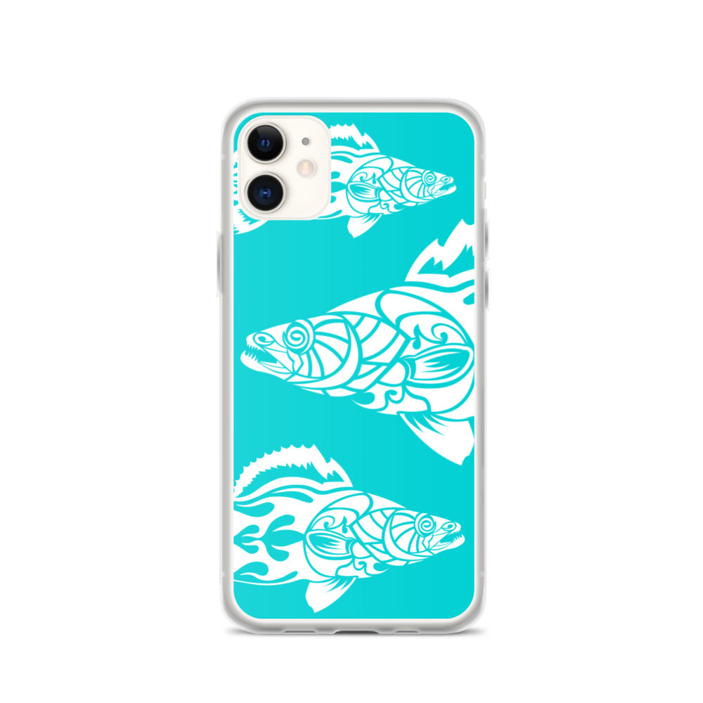 iPhone Case- Walleye - Turquoise