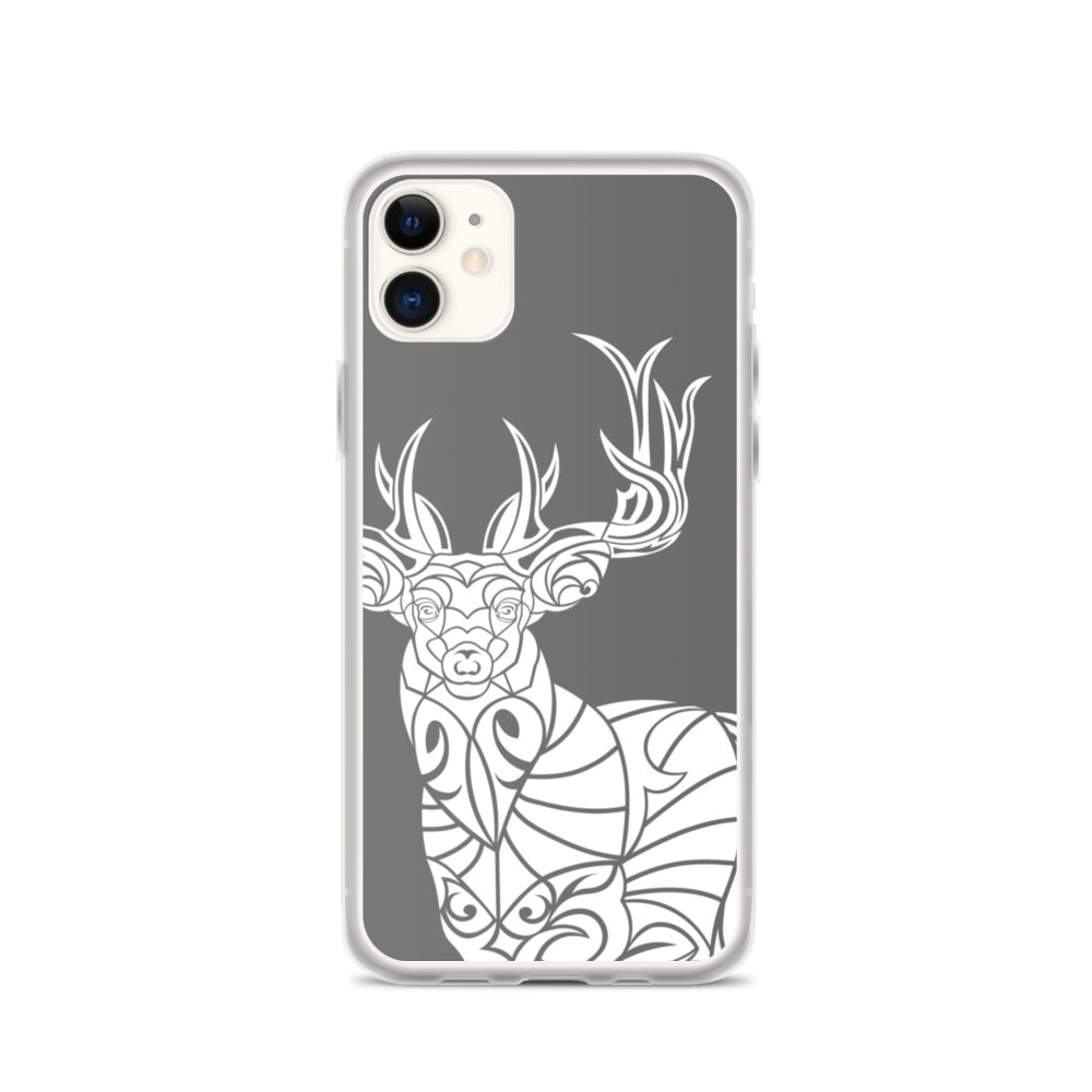 iPhone Case - Whitetail Deer - Grey