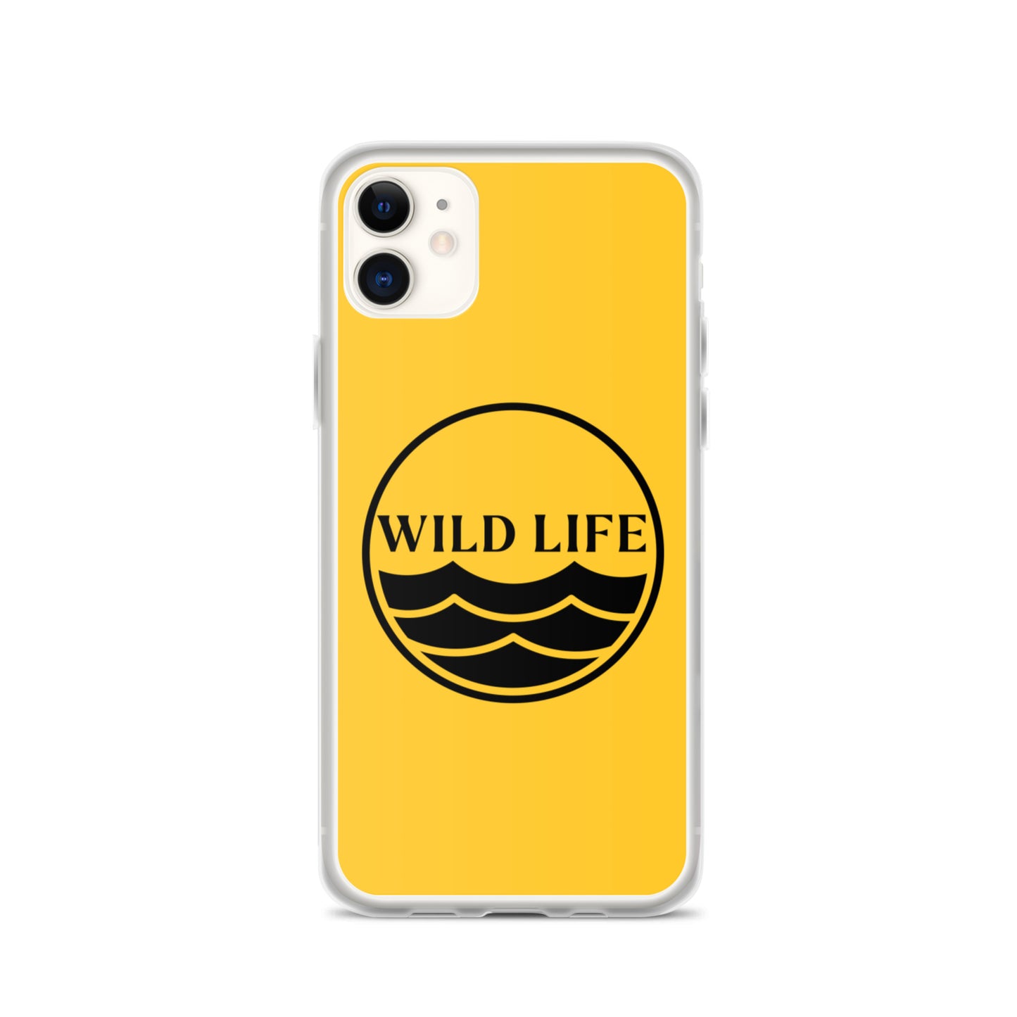 WILD LIFE iPhone Case - Yellow