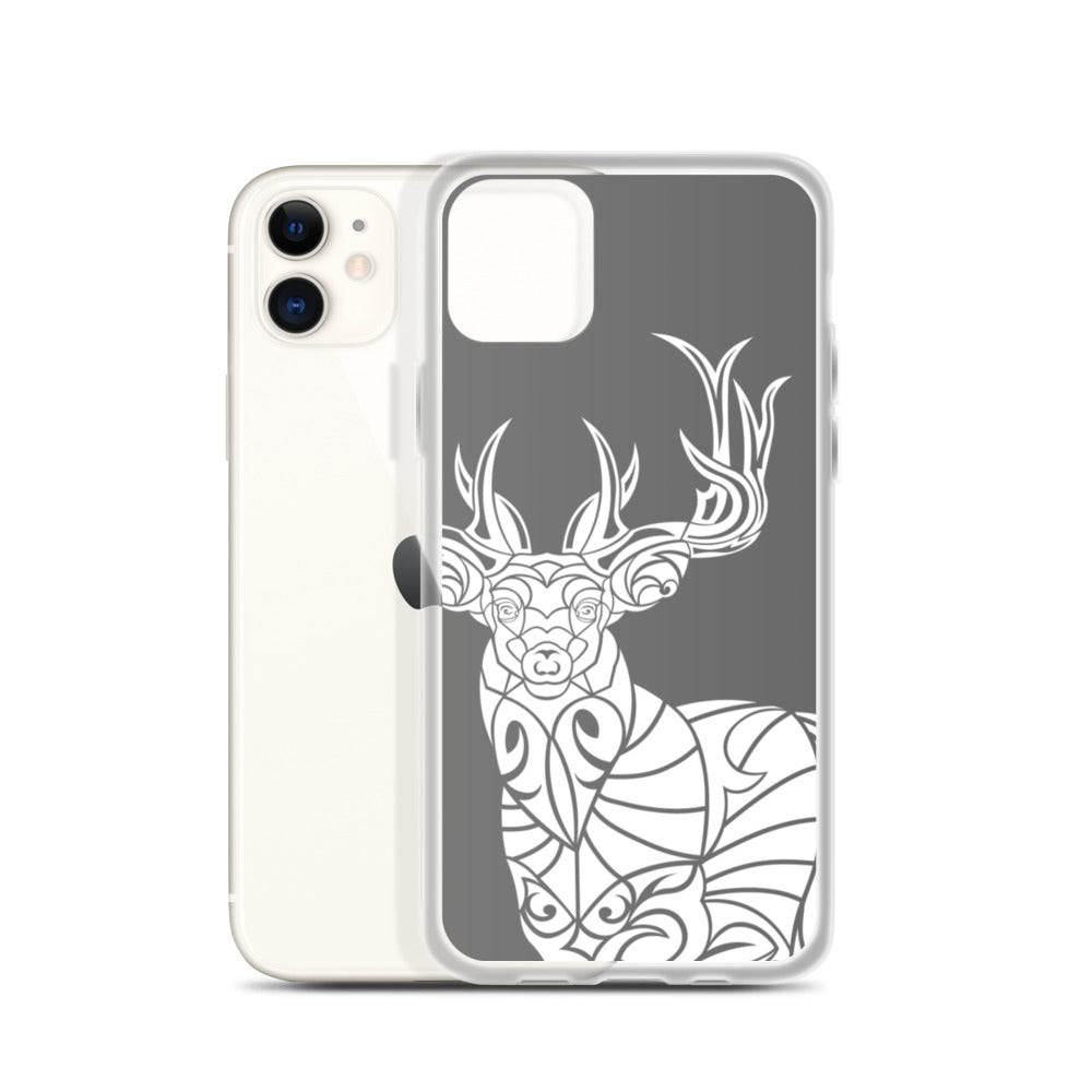 iPhone Case - Whitetail Deer - Grey