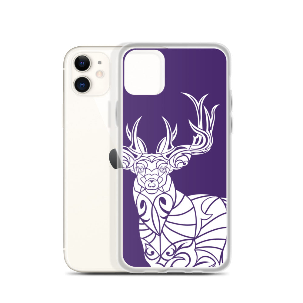 iPhone Case - Whitetail Deer - Purple