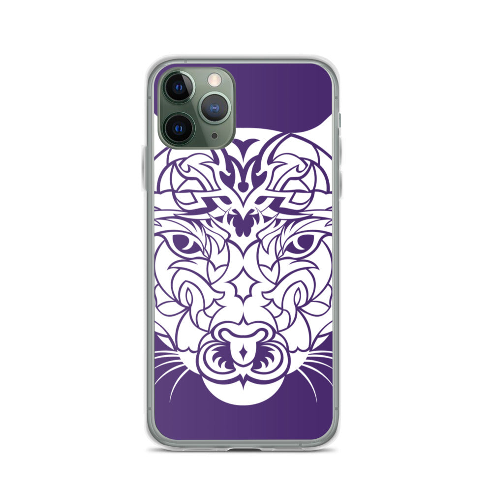 iPhone Case - Mountain Lion - Purple