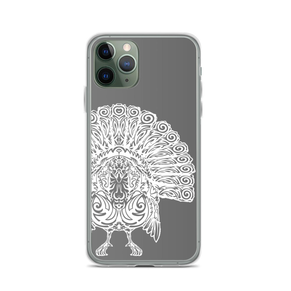 iPhone Case - Wild Turkey - Grey