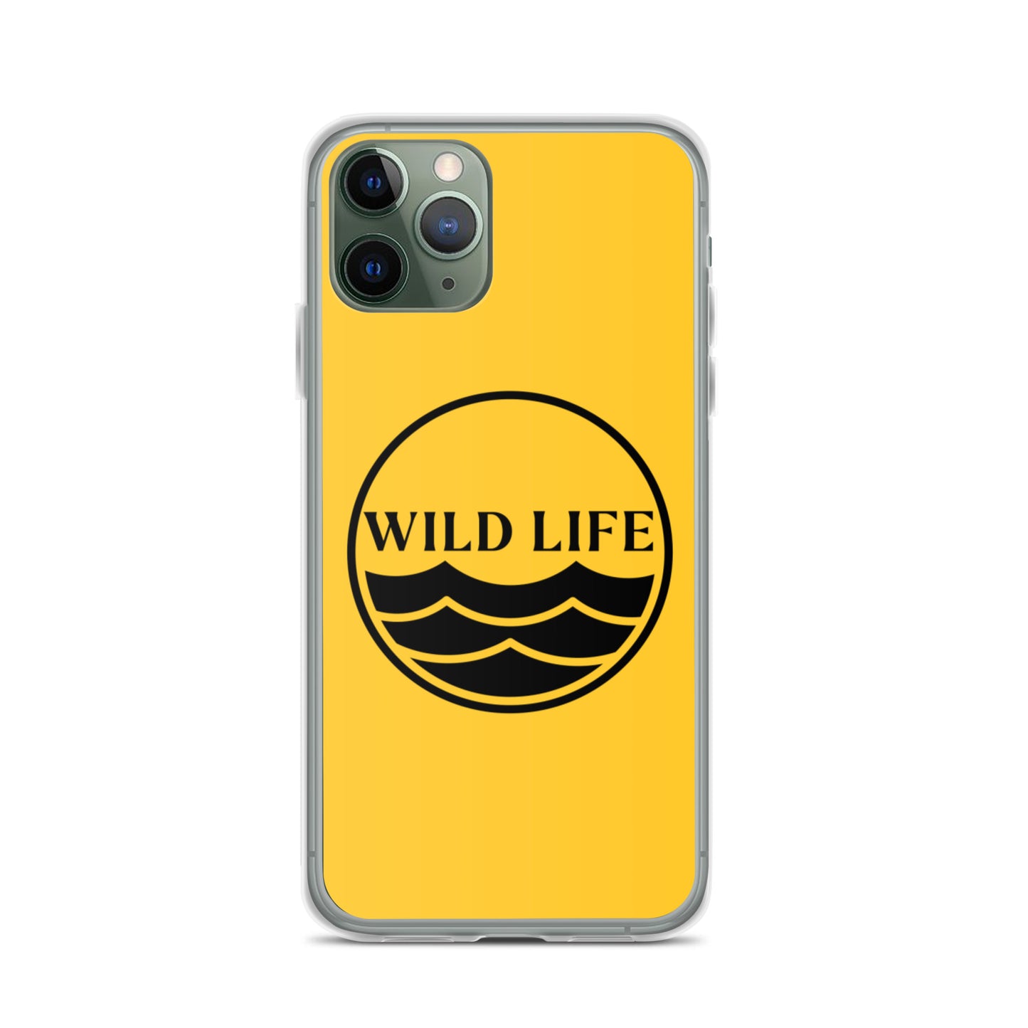 WILD LIFE iPhone Case - Yellow