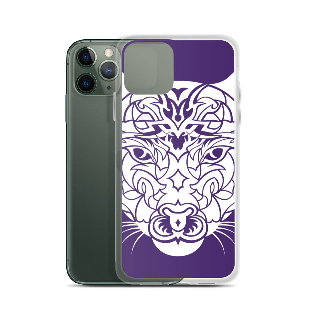 iPhone Case - Mountain Lion - Purple