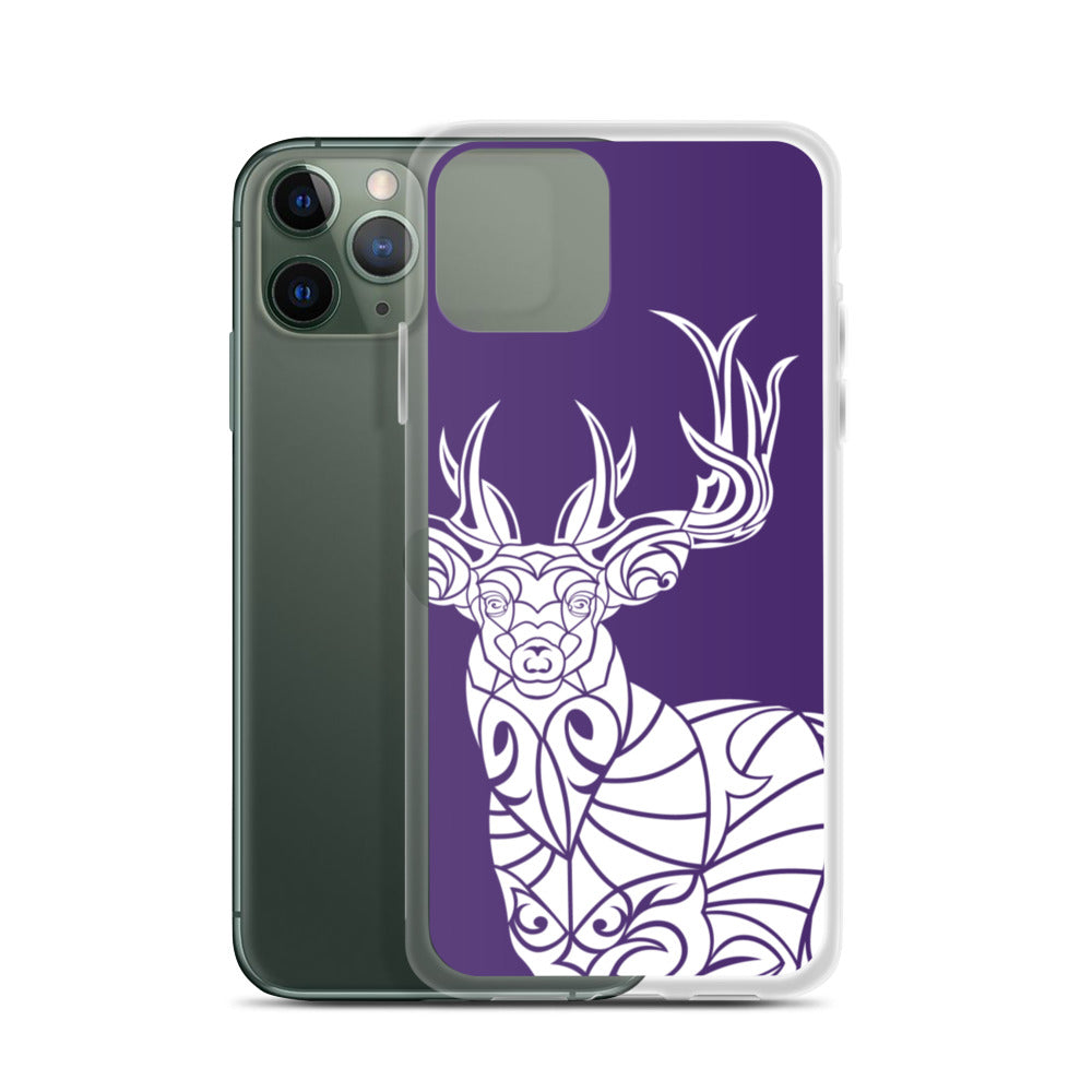 iPhone Case - Whitetail Deer - Purple