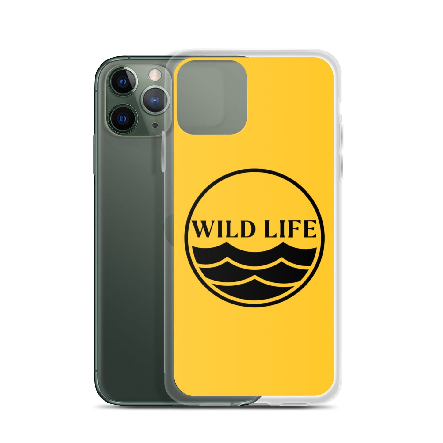 WILD LIFE iPhone Case - Yellow