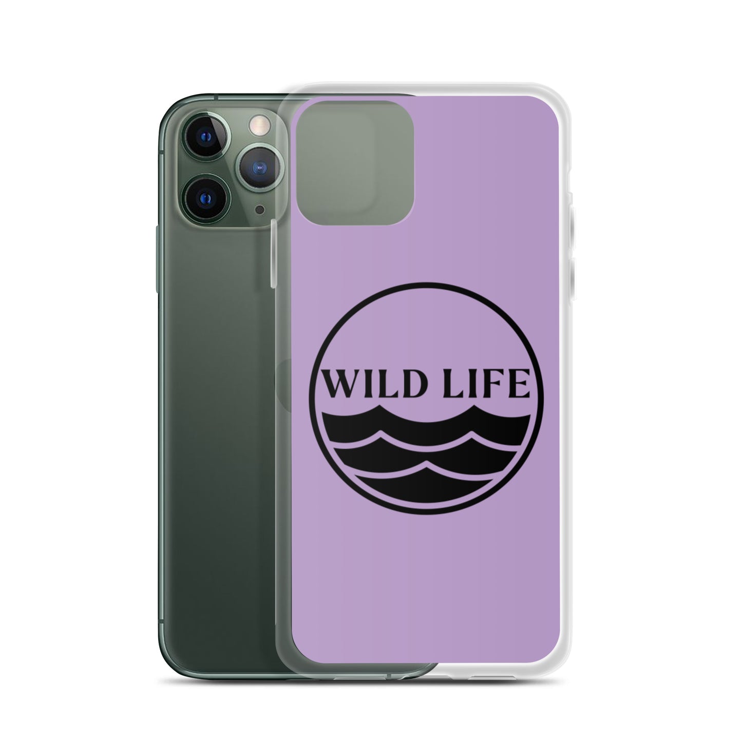 WILD LIFE iPhone Case - Lavender