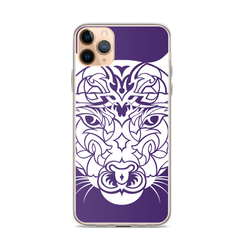 iPhone Case - Mountain Lion - Purple