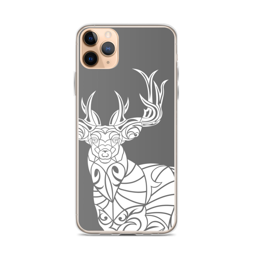 iPhone Case - Whitetail Deer - Grey