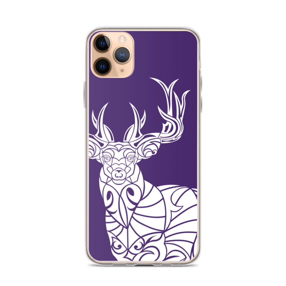 iPhone Case - Whitetail Deer - Purple