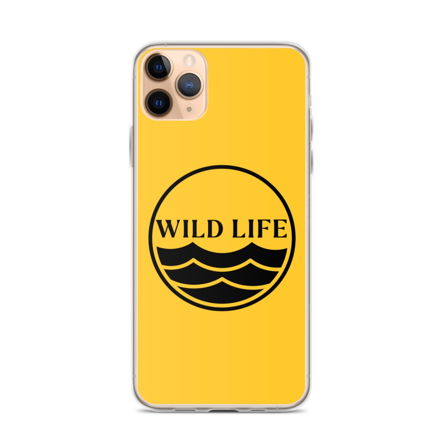 WILD LIFE iPhone Case - Yellow