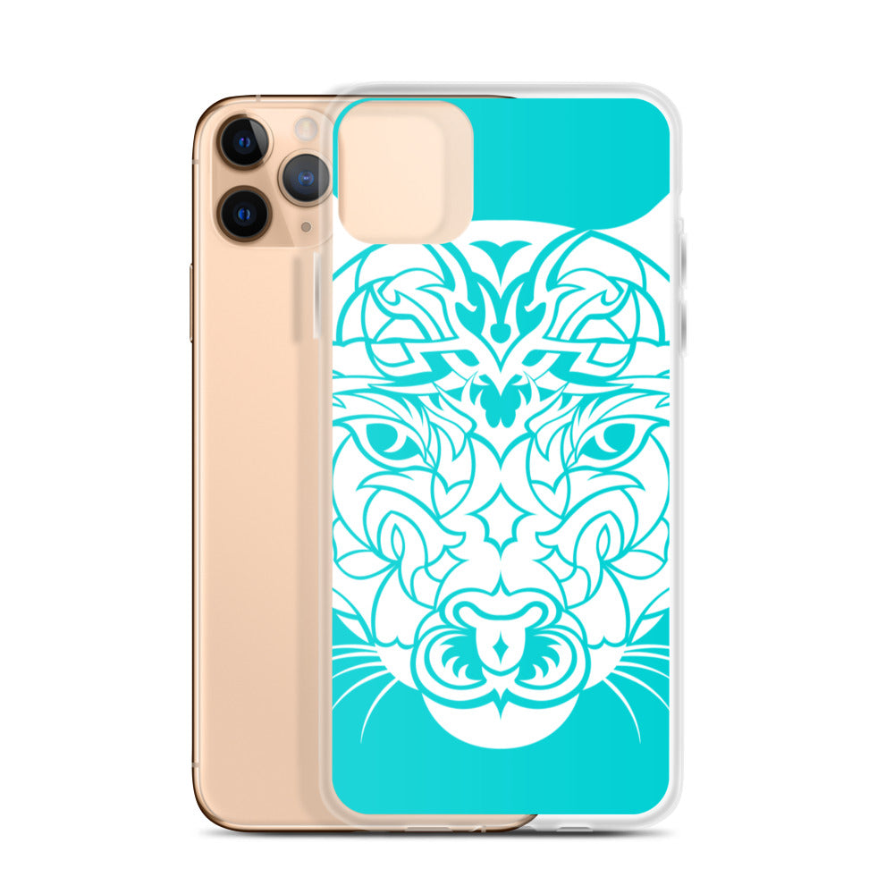 iPhone Case - Mountain Lion - Turquoise