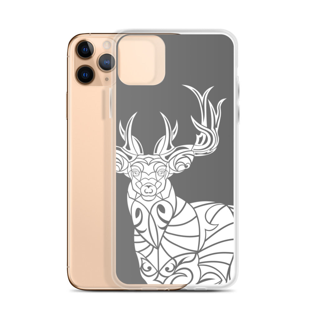 iPhone Case - Whitetail Deer - Grey