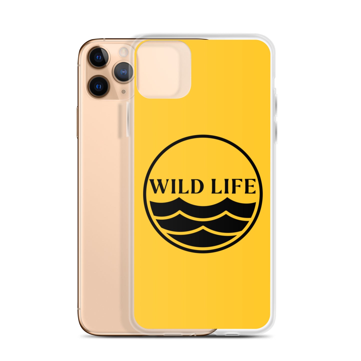 WILD LIFE iPhone Case - Yellow