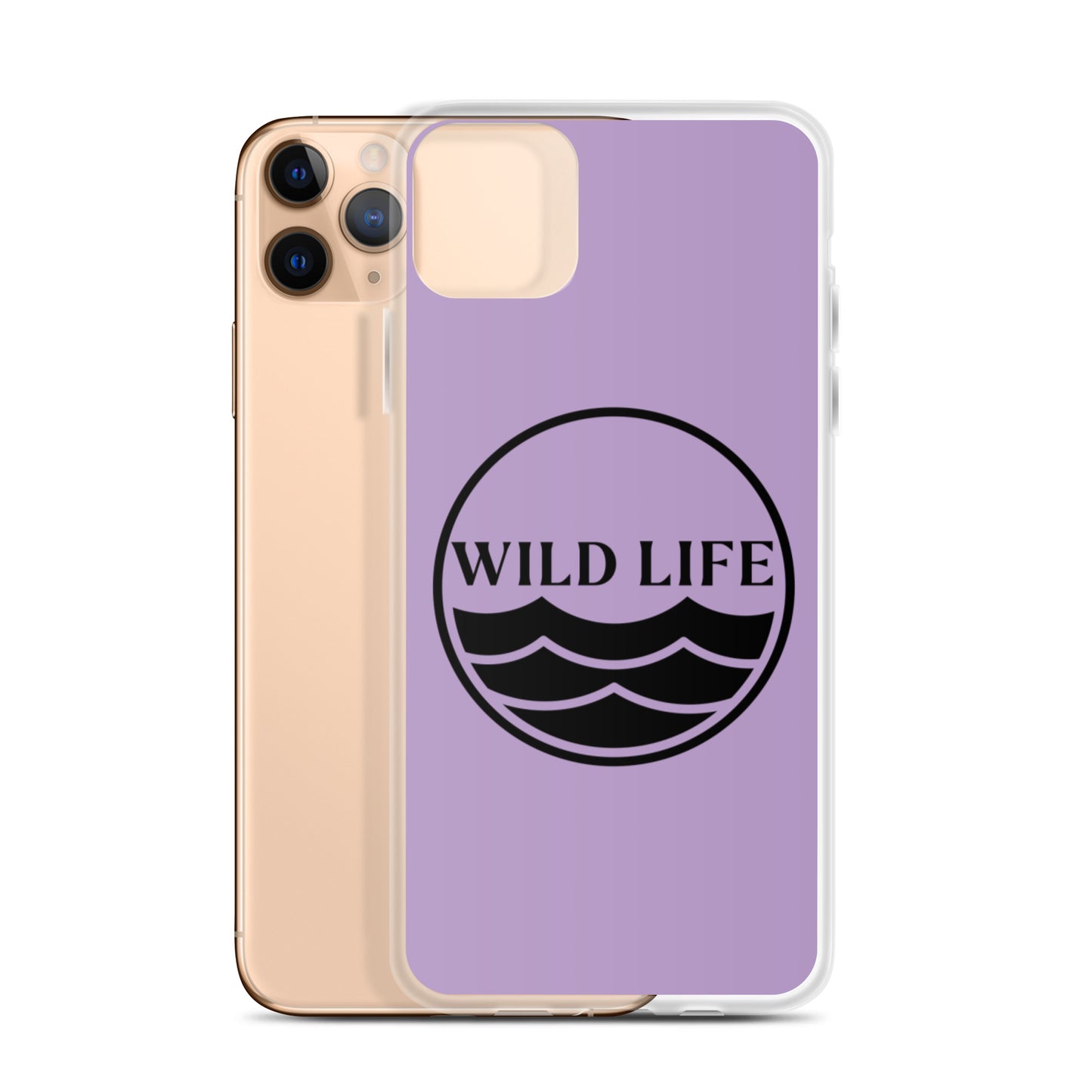 WILD LIFE iPhone Case - Lavender