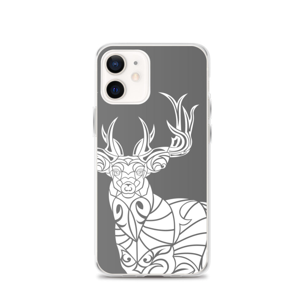 iPhone Case - Whitetail Deer - Grey