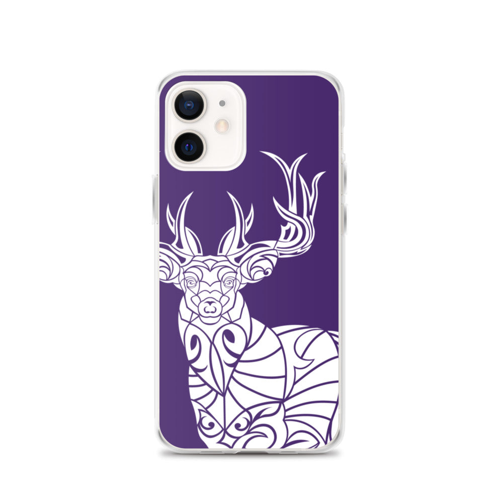 iPhone Case - Whitetail Deer - Purple