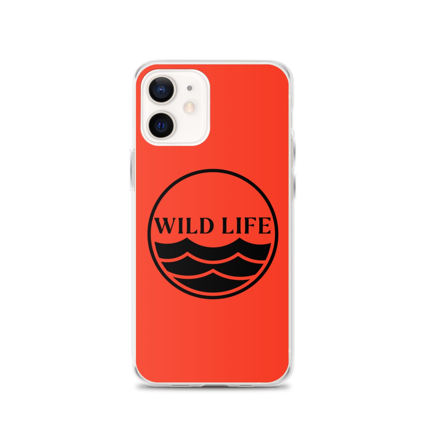 WILD LIFE iPhone Case - Fire Orange