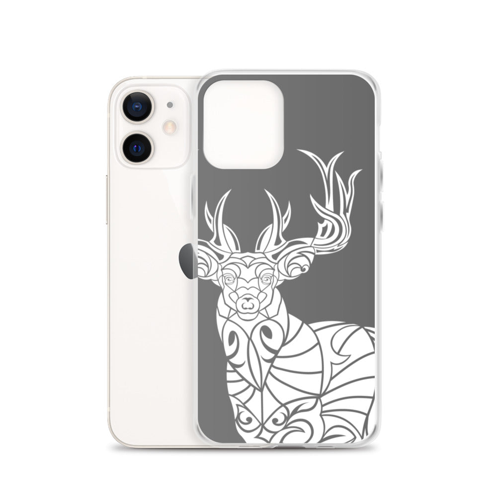 iPhone Case - Whitetail Deer - Grey