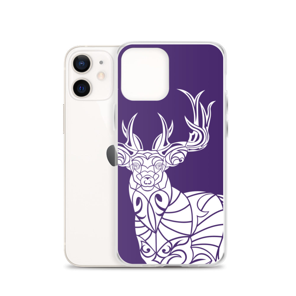 iPhone Case - Whitetail Deer - Purple