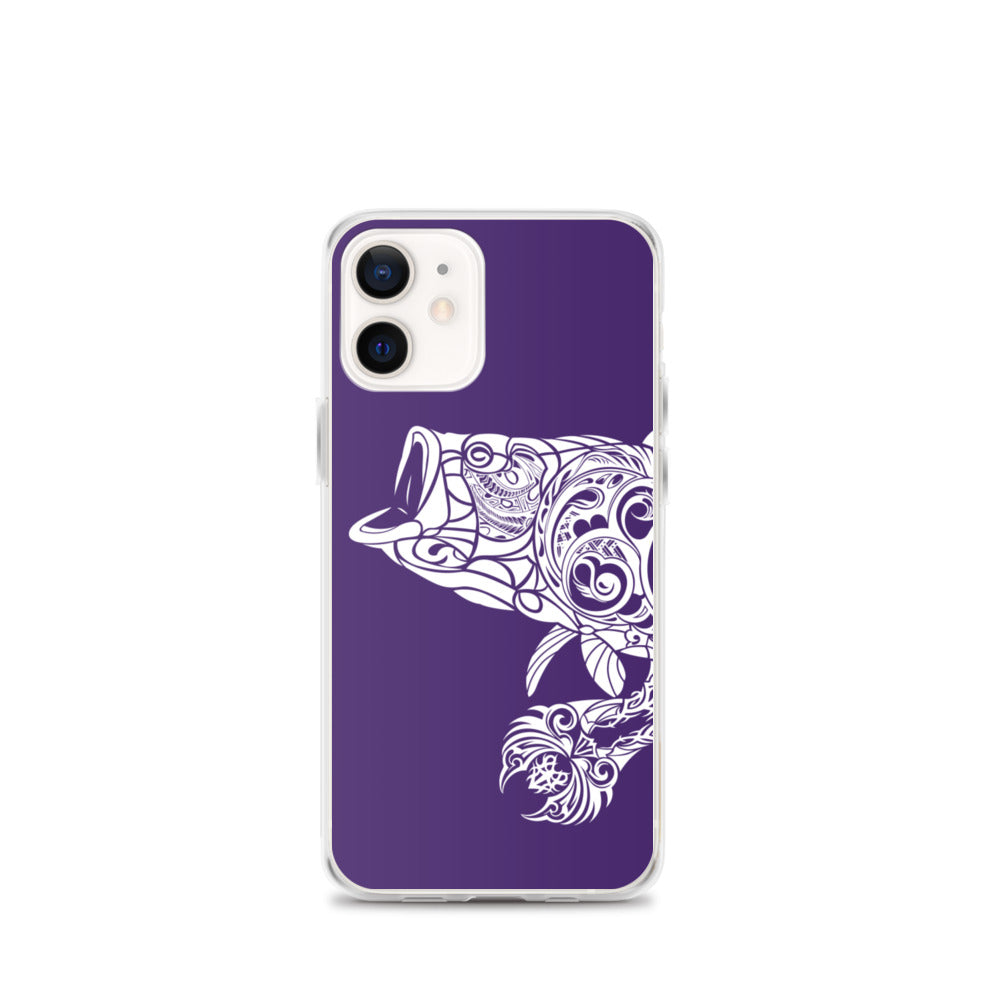 iPhone Case - Largemouth Bass - Purple