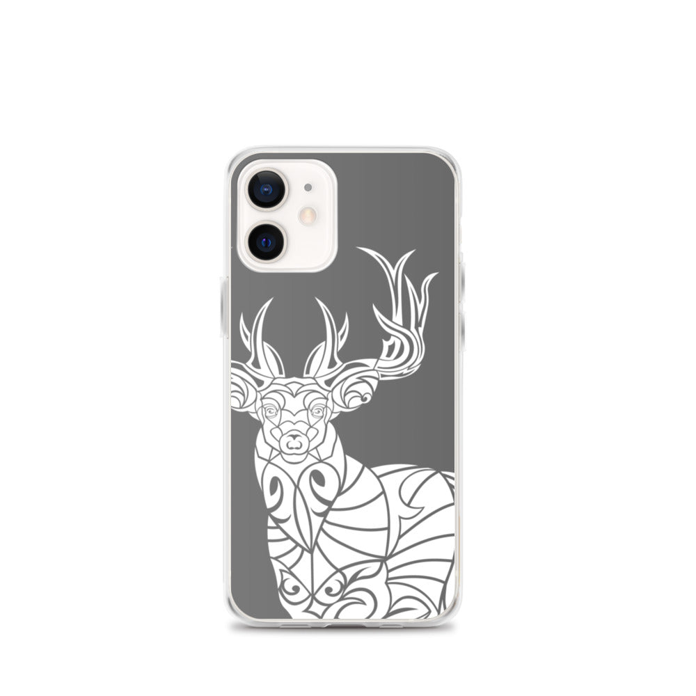 iPhone Case - Whitetail Deer - Grey