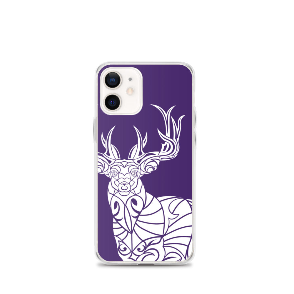 iPhone Case - Whitetail Deer - Purple