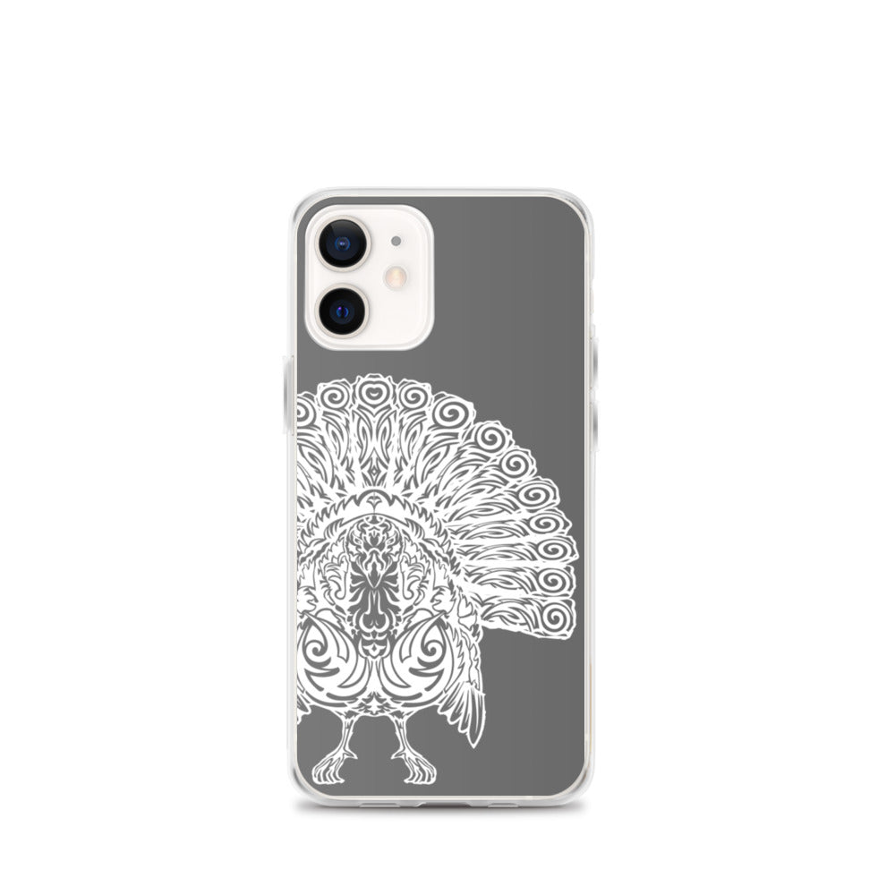 iPhone Case - Wild Turkey - Grey