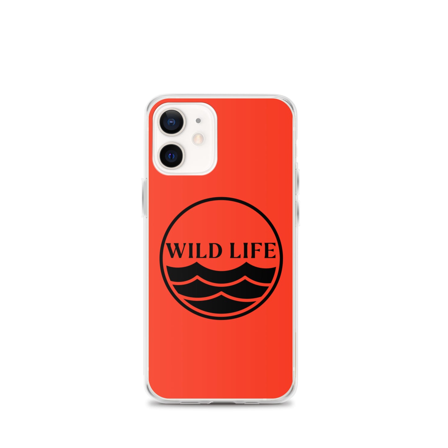 WILD LIFE iPhone Case - Fire Orange